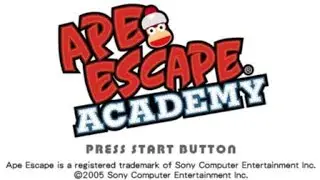Ape Escape Academy -- Gameplay (PSP)