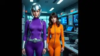 AI Hard Rock Tribute to Sid and Marty Kroffts Electra Woman and Dyna Girl #70s #Krofft