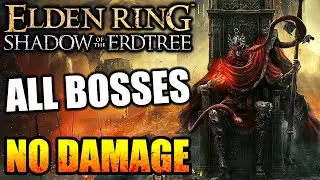Elden Ring DLC - All Bosses No Damage [RL1, Blessing 0, Club]