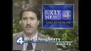 1988 KXLY TV 4 News Tease with Rob Daugherty