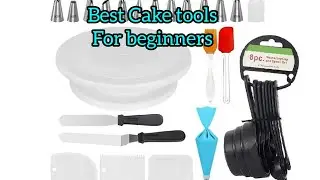 Cake frosting tools review | Best cake tools for beginners | Cake tools #caketools #bakers