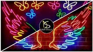 Trending Neon sign wings restaurant selfie point ||  custom your design here. #neon @wrapshield.