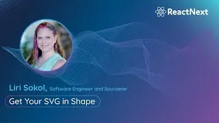 Liri Sokol @ ReactNext 24` | Get your SVG in shape