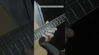 The Final Countdown &bull; Europe [ACOUSTIC GUITAR SOLO]
