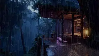 Rain Ambience to Isolate You from Worldly Noise: A Treetop Perspective in the Woods