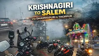 Krishnagiri - Yercaud | Weekend | Bike Trip | #yercaud  #salem #weekend 