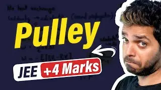 Pulley with PYQs #jee #neet Vikrant Kirar