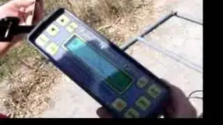 Using pulse induction metal detector Ground Pioneer 4500