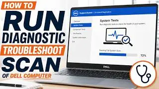 How To Scan Troubleshoot Run Diagnostic Test for Dell Computers