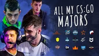 ВСЕ МОИ 18 МАЖОРОВ CS:GO ЗА 12 МИНУТ 🤩 | shox