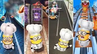Baker Minion VS All Bosses - Vector, El Macho, Meena & Villaintriloquist Boss Fight Gameplay