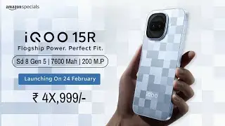 iQOO 15R 5G Launch 🔥 Price, Specs, Gaming, BGMI PUBG Test | Camera, Battery | iQOO 15R India