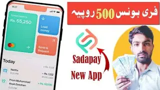 Sadapay Earning App sign up Bonus Rs 500//Bast online Earning app,#eaenmoneyonline #sadapayapp