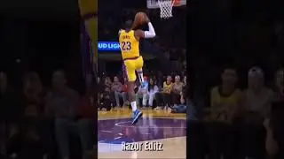 LeBron Recreates Kobe&rsquo;s Reverse Windmill Dunk🤩🔥