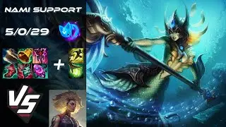 SUPPORT Nami vs Rell - NA Grandmaster Patch 25.S1.7