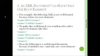Learning XML (SESSION -2)
