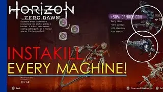 Instakill Every Machine (Very Hard) - Horizon: Zero Dawn