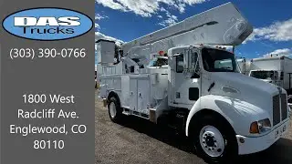 2002 Kenworth T300 Boom Truck - Altec A47OC Dual-Bucket Boom - #78364