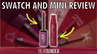 Maybelline SuperStay Matte Ink 115 Founder Sagittarius #shorts