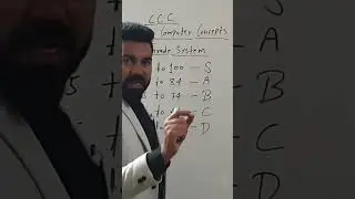 CCC Grade System #ccc #viral #skitindia #short #computer #virelvideo #ytshort #trending #trend