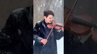 Bella Ciao &ndash; Epic Snow Violin Cover ❄️ | Cinematic Winter Performance