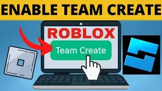How to Enable Team Create on Roblox Studio - 2024