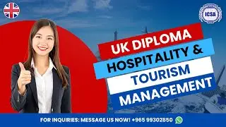Uk Recognized Diploma While Working Abroad | Diploma in Hospitality & Tourism