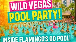ВНУТРИ бассейна Flamingo GO &mdash; лучшего дневного клуба Лас-Вегаса (2025)