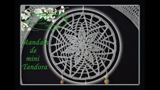 Mandala de Mini Tandora 20 cm (With English description)