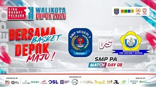 🔴 D8 [ Match 9 ] SMPN 3 DEPOK B VS SMPN 1 DEPOK ( SMP PA ) 🏅 LBP Piala Walikota Depok 2026