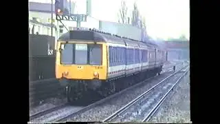 British Rail Network SouthEast 1988-Ealing Bdy, Slough, Windsor & Maidenhead Class 50, 58, DMU & HST