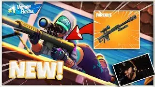 *NEW* Legendary HEAVY SNIPER Gameplay in Fortnite Battle Royale