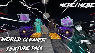Best clean texture pack for mcpe/mcbe and PvP pack