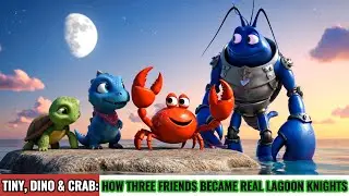 Tiny, Dino & Crab: How Three Friends Became Real Lagoon Knights