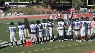 Rivalry Day: South City Warriors @ El Camino Colts high school JV Football, 4th Quarter last 5-mins.