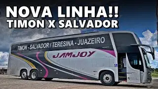 VIAJANDO do MARANHAO para a BAHIA com a JAMJOY! Timon X Salvador Via Petrolina