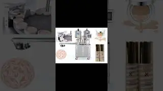 TENZ Automatic 2-Color Air Cushion Filling Machine For Swirl Foundation BB Cream Fancy Color Product