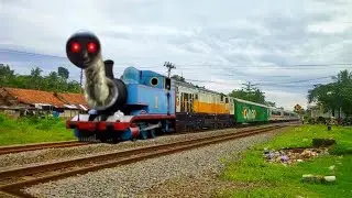 Disini Markas Telolet Kereta Api Tut Tut Tut Mirip James Henry Thomas & Friends