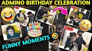 ADMINO FUNNY BIRTHDAY CELEBRATION 🎂🤣 ZGOD, JELLY & GODLIKE FAMILY FULL MASTI 🤣🥳🎊