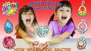SHOPKINS LIMITED EDITION CHALLENGE - How would you react? | Emily and Evelyn