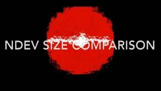 NDEV Size comparison