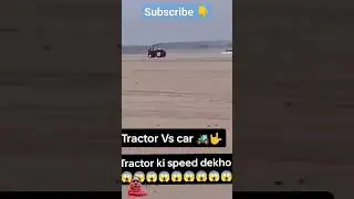 Tractor aur gadi ki racing #army #youtubeshorts #viralvideo #trending #short #shorts