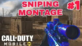 R A I N I N G. D E A T H S ⚡⚡😈. SNIPING MONTAGE-CALL OF DUTY MOBILE.