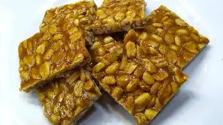 Turrón Crocante de Maní, solo 2 ingredientes | Anota los Ingredientes