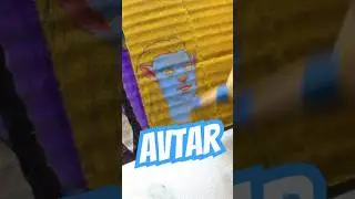 Avatar movie Drawing | Fire and Ash #avatar #ata #cardboardart