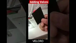 Adding Velcro to a patch!
