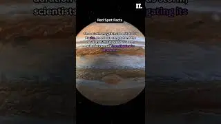 The Great Red Spot on Jupiter #shorts #facts #redspot