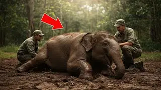 Man Saves Elephant From Drowning in a Waterhole &mdash; Then Something Miraculous Happened