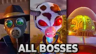 Destroy All Humans! Remake - All Bosses + Ending