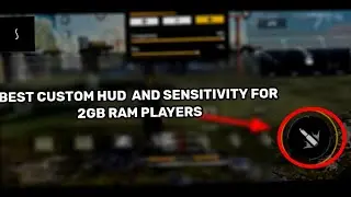 BEST CUSTOM HUD FOR 2GB RAM PLAYERS -GS SWAROOP CUSTOM HUD